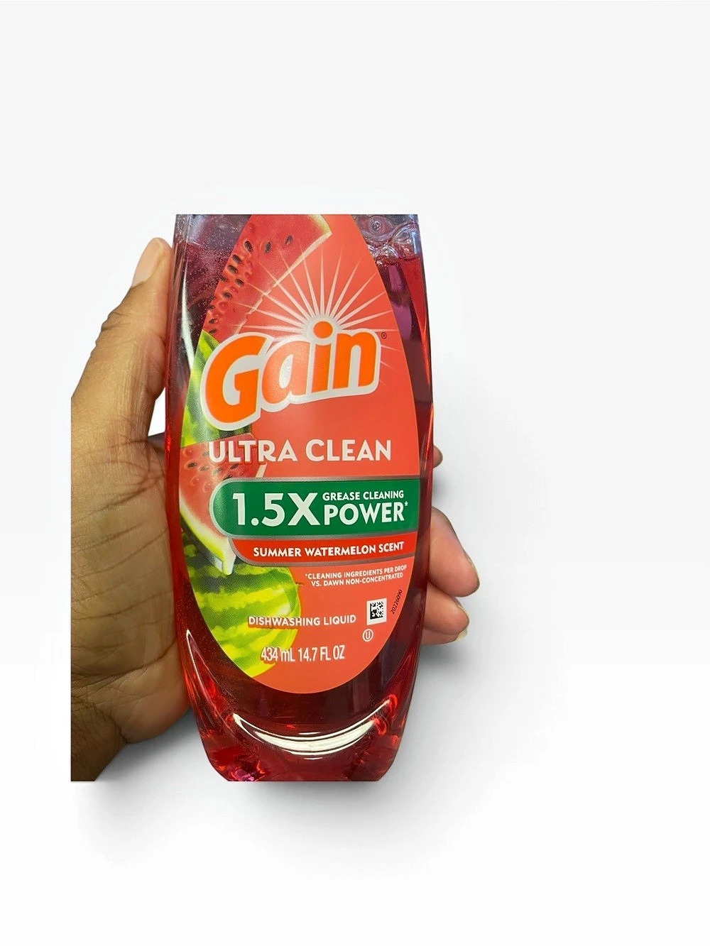 Gain Ultra Clean Summer Watermelon Scent Dishwashing Liquid Dishwashing Liquid